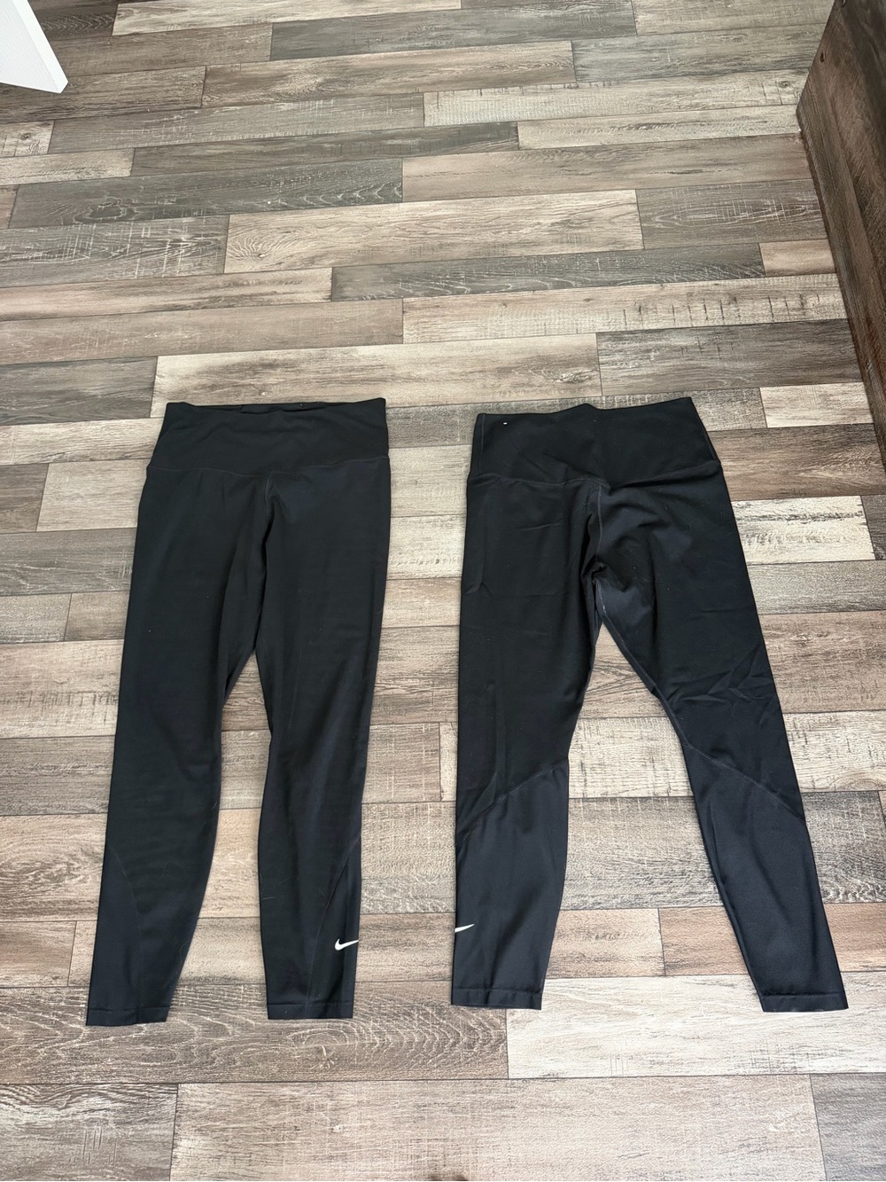 Nike' Black Athletic Leggings 2 Pairs